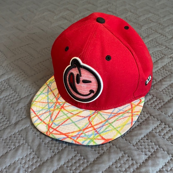 Yums Other - Yums : Yums Life Graffiti Red Hat - Adjustable